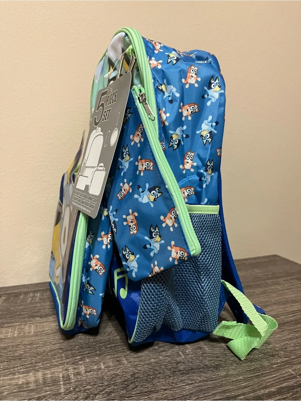 Bluey Backpack 5 piece Bundle